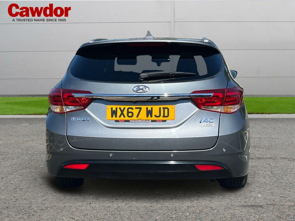 Hyundai I40 Se Nav Crdi Blue Driv Silver #4