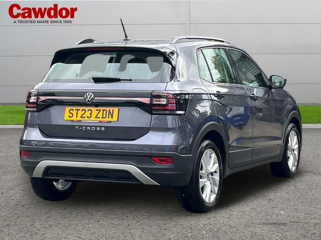 Volkswagen T-Cross Se Tsi ST23ZDN Grey #3