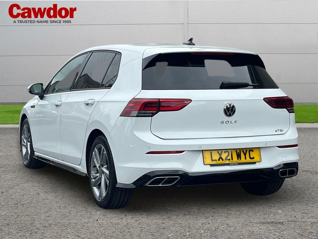 Volkswagen Golf R-line Etsi S-a LX21WYC White #5