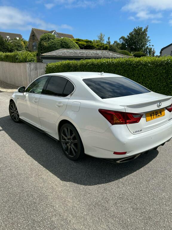 Lexus GS F Sport White #3