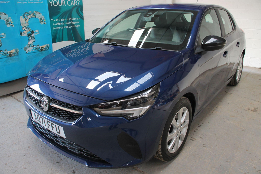 Vauxhall Corsa 1.2 Turbo Se Euro 6 Ss AO71FFU Blue #4