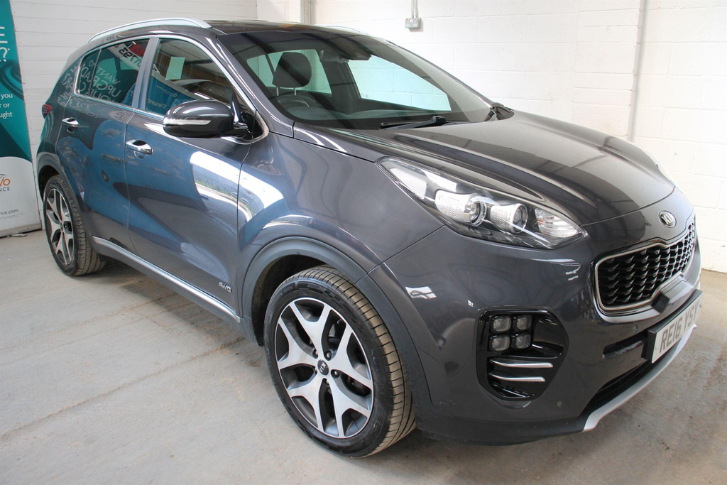 Kia Sportage 2.0 Crdi Gt-line Awd Euro 6 Grey