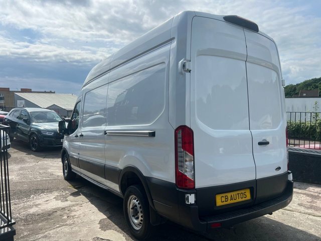 Ford Transit Custom 2021 2.0 350 Ecoblue Leader Panel Van M MD70NDN White #6