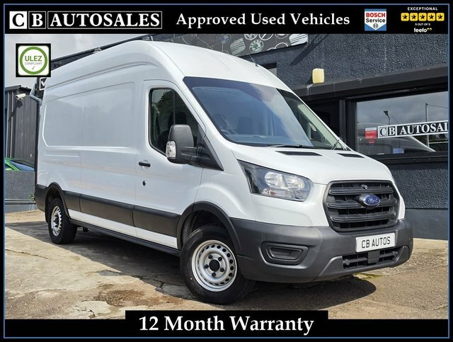 Ford Transit Custom 2021 2.0 350 Ecoblue Leader Panel Van M White