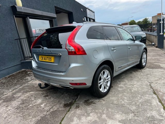 Volvo XC60 2014 2.4 D4 Se Lux Suv Geartronic Awd E SR64DWU Silver #4