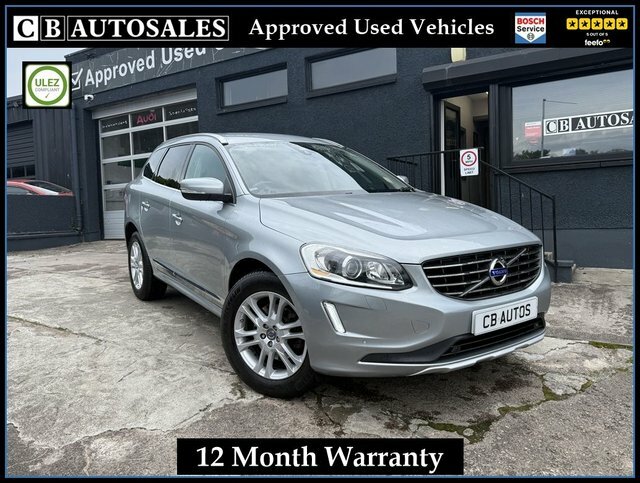 Volvo XC60 2014 2.4 D4 Se Lux Suv Geartronic Awd E Silver