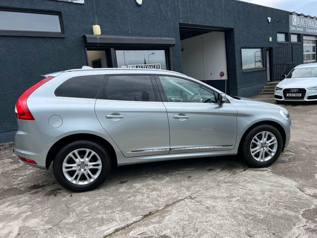 Volvo XC60 2014 2.4 D4 Se Lux Suv Geartronic Awd E SR64DWU Silver #3