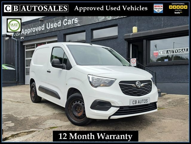 Vauxhall Combo 2020 1.6 Turbo D 2300 Sportive Panel Van Diese White