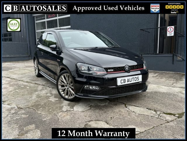 Volkswagen Polo 2015 1.8 Tsi Bluemotion Tech Gti Hatchback Pet Black