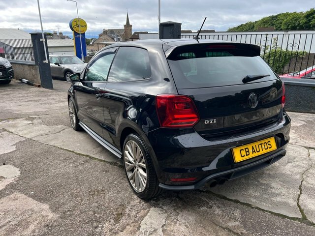 Volkswagen Polo 2015 1.8 Tsi Bluemotion Tech Gti Hatchback Pet Black #6