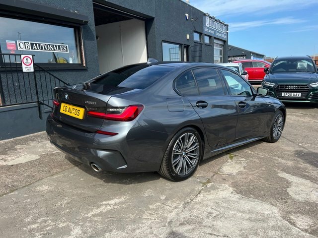 BMW 3 Series 2021 2.0 320I M Sport Saloon Euro SL71KYC Grey #4