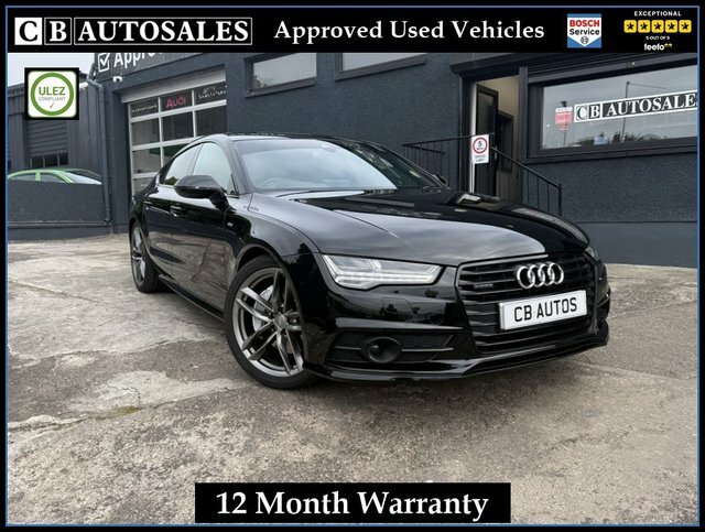 Audi A7 2015 3.0 Tfsi V6 Black Edition Sportback Petro Black