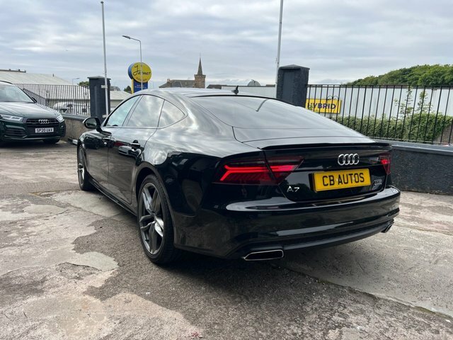 Audi A7 2015 3.0 Tfsi V6 Black Edition Sportback Petro Black #6
