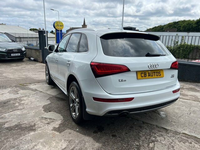 Audi Q5 2015 2.0 Tdi S Line Plus Suv S Tronic Q White #6
