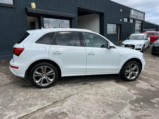 Audi Q5 2015 2.0 Tdi S Line Plus Suv S Tronic Q White #3