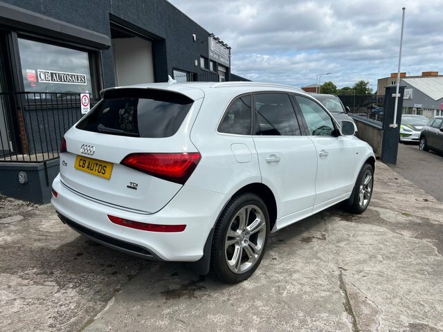 Audi Q5 2015 2.0 Tdi S Line Plus Suv S Tronic Q White #4