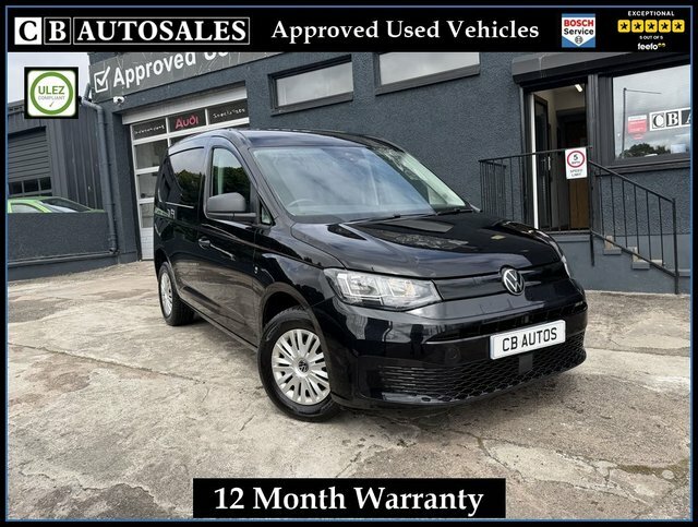 Volkswagen Caddy 2023 2.0 Tdi C20 Commerce Plus Panel Van Diese Black