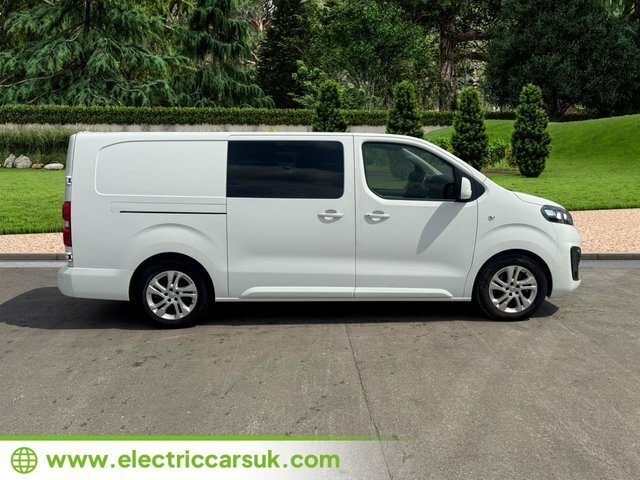 Vauxhall Vivaro 3100 75Kwh Elite Crew Van Double Cab White #3