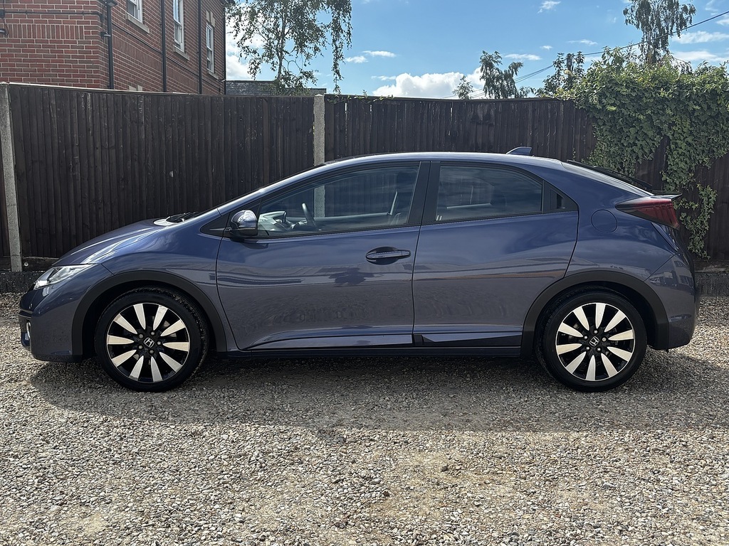 Honda Civic I-vtec Se Plus Blue