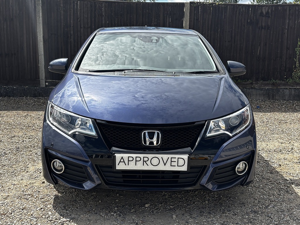 Honda Civic I-vtec Se Plus Blue #3