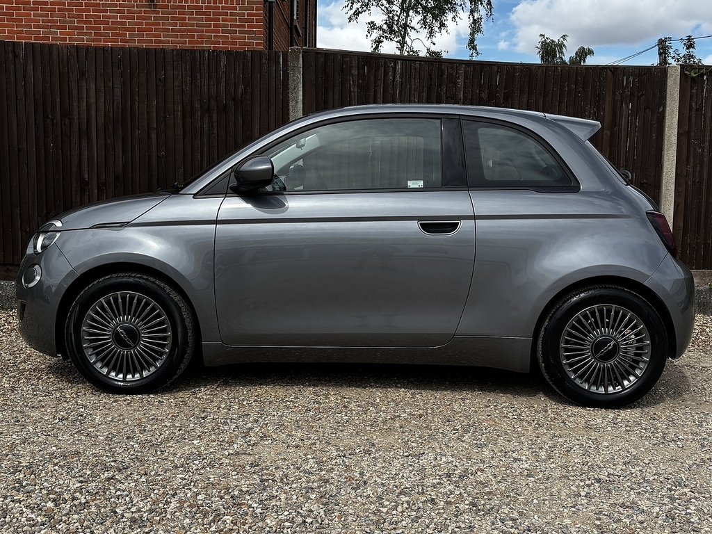 Fiat 500E Icon Grey