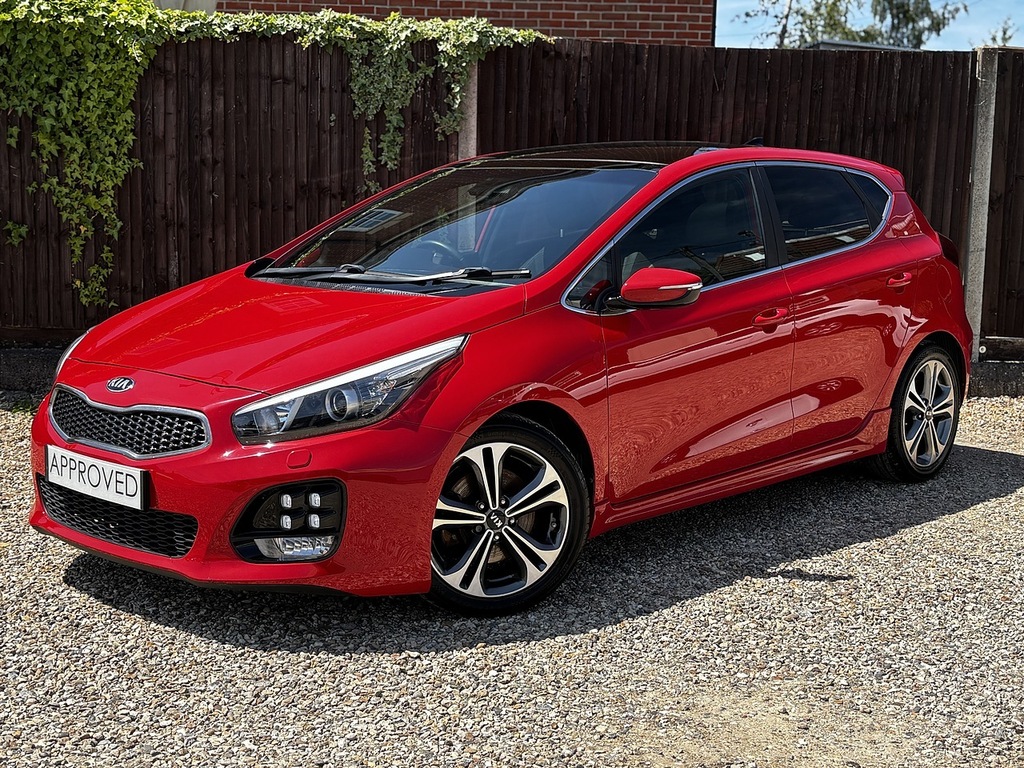 Kia Ceed T-gdi Gt-line S Red #4