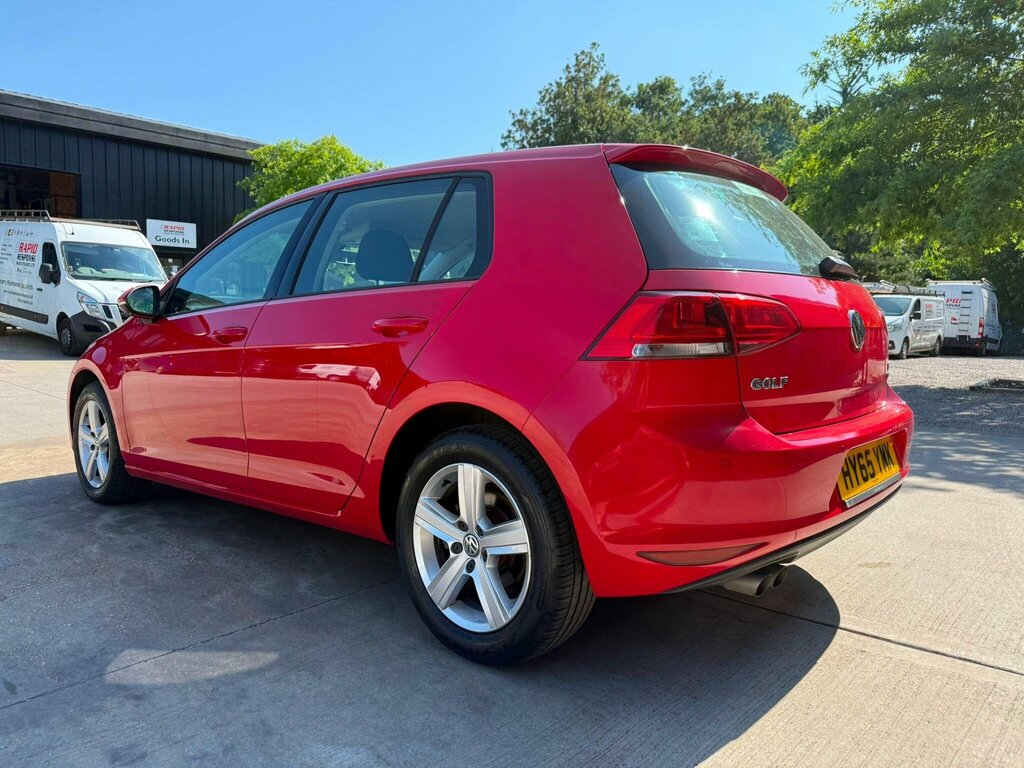 Volkswagen Golf 1.4 Tsi Bluemotion Tech Match Euro 6 Ss HY65YMK Red #3