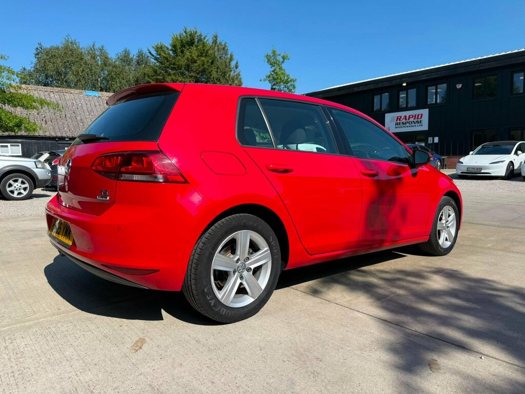 Volkswagen Golf 1.4 Tsi Bluemotion Tech Match Euro 6 Ss HY65YMK Red #4
