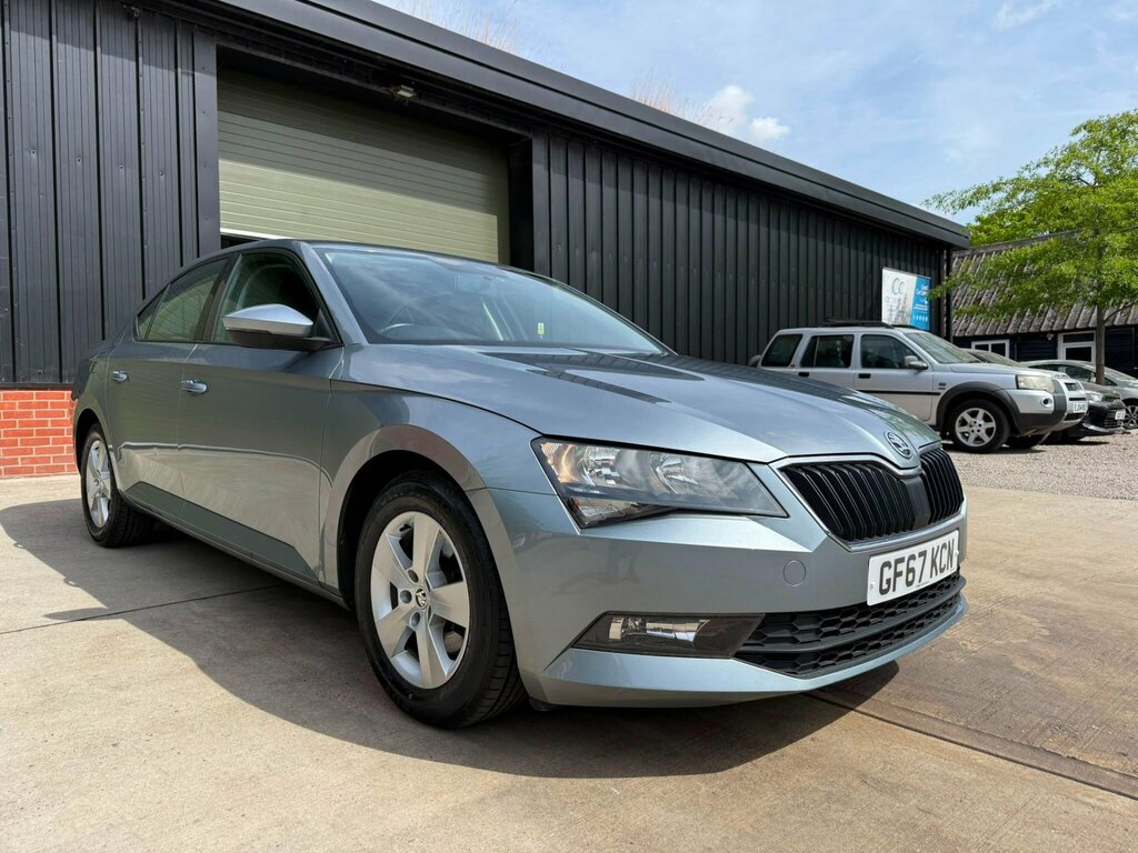 Skoda Superb 2.0 Tdi Cr Se L Executive Dsg Blue #13