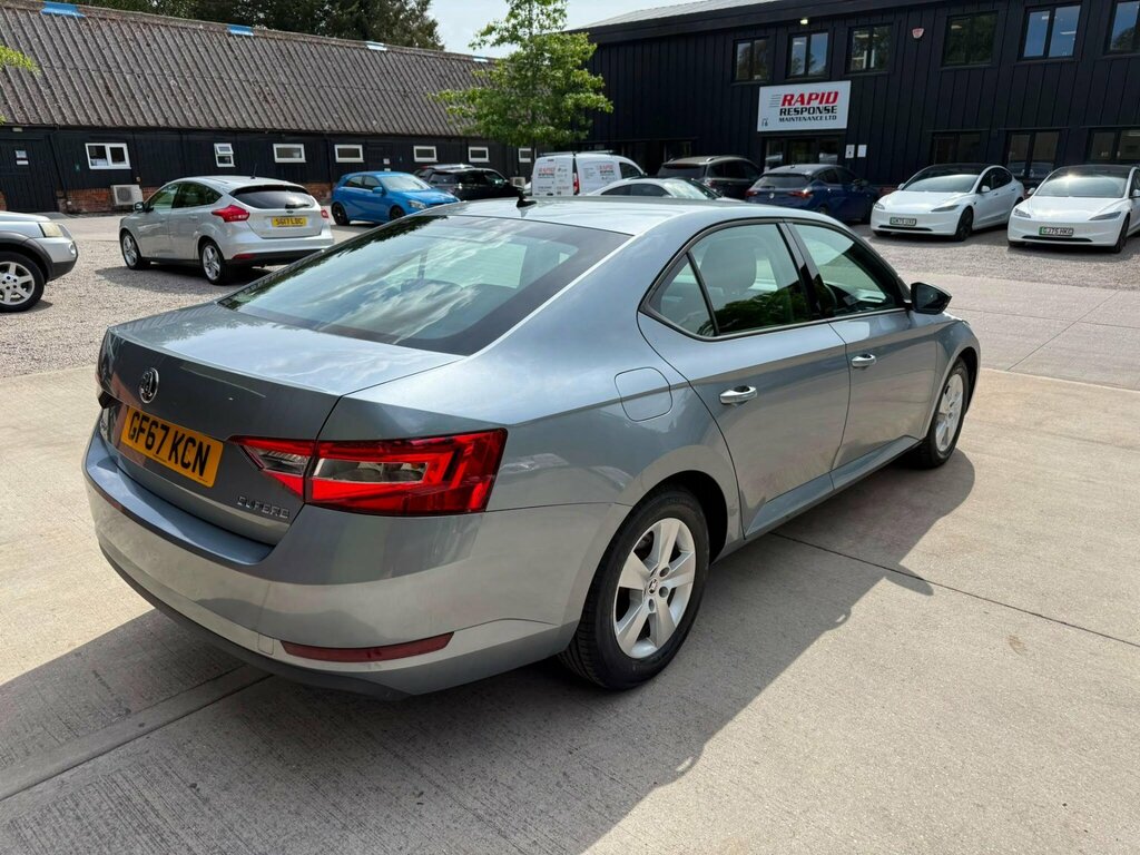 Skoda Superb 2.0 Tdi Cr Se L Executive Dsg Blue #18