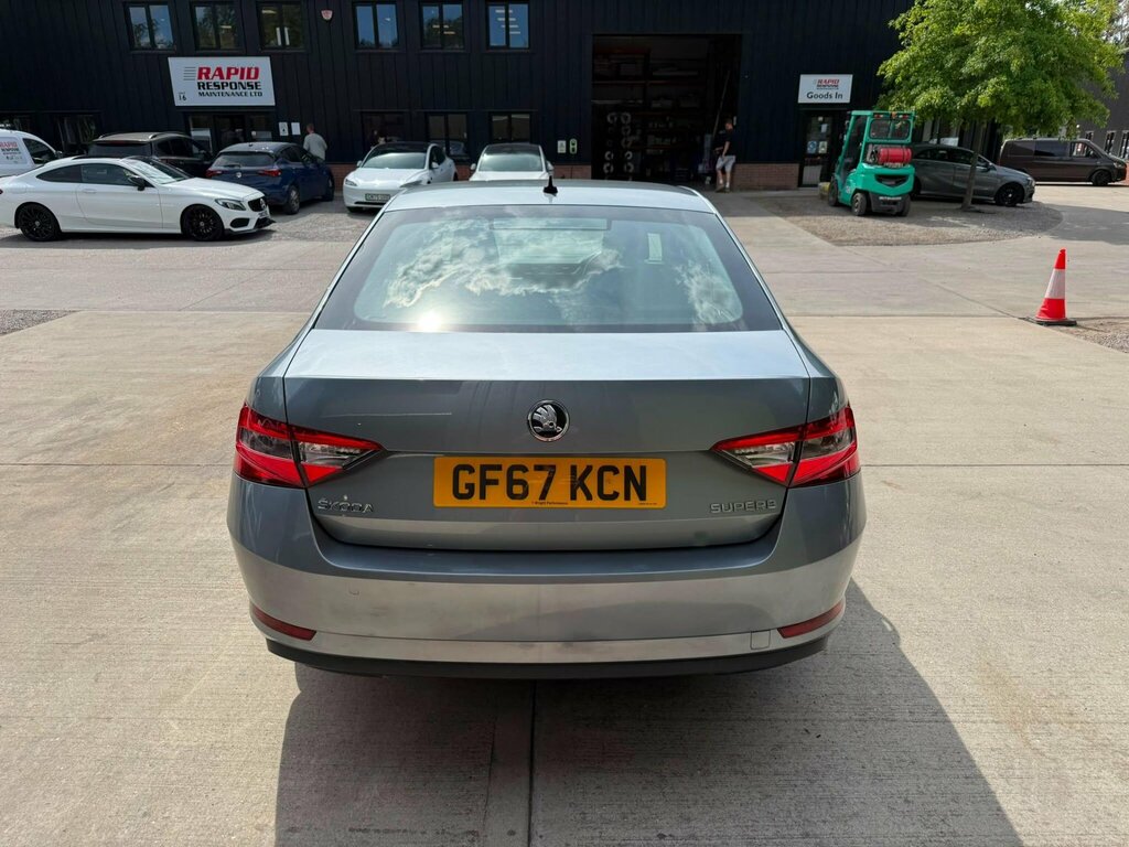 Skoda Superb 2.0 Tdi Cr Se L Executive Dsg Blue #17