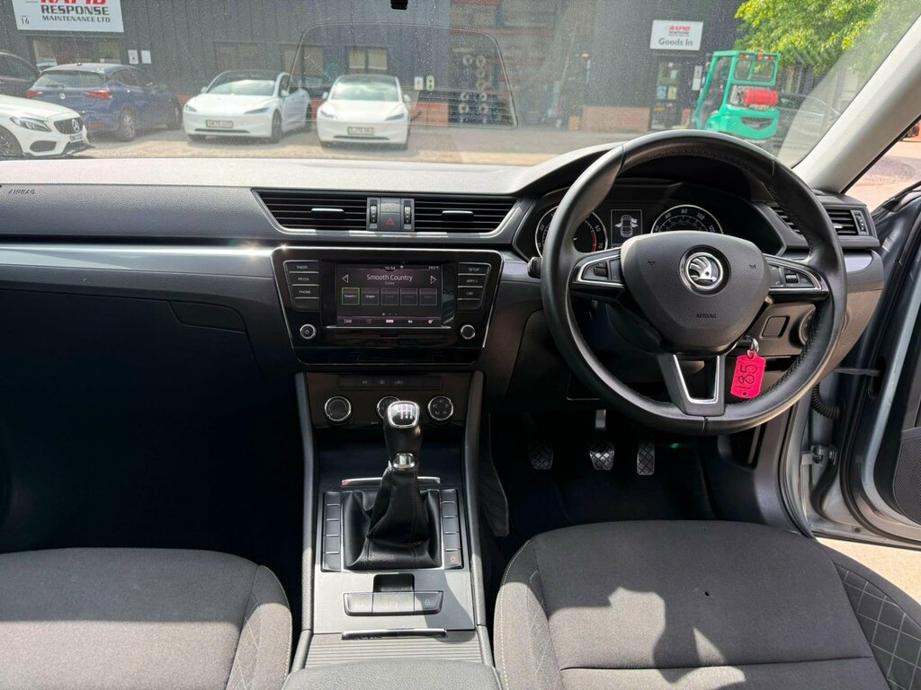 Skoda Superb 2.0 Tdi Cr Se L Executive Dsg Blue #10