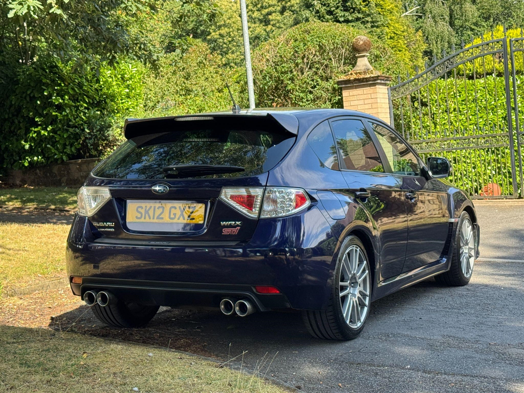 Subaru WRX STI Saloon 2.5 T Type Uk 201262 Silver #56