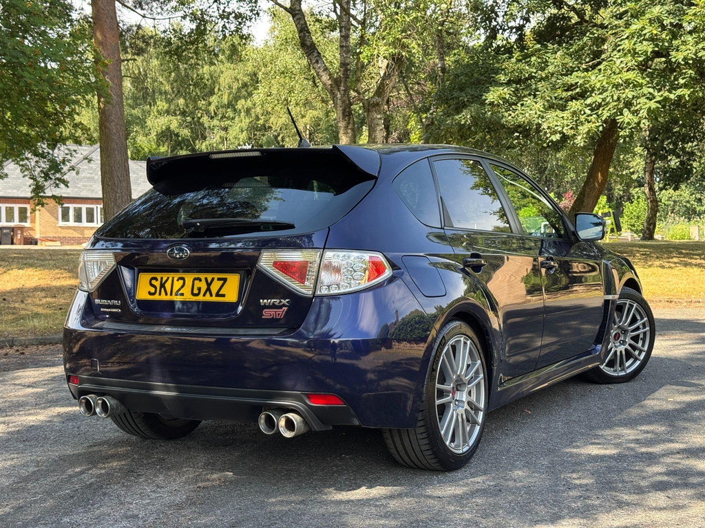 Subaru WRX STI Saloon 2.5 T Type Uk 201262 Silver #37