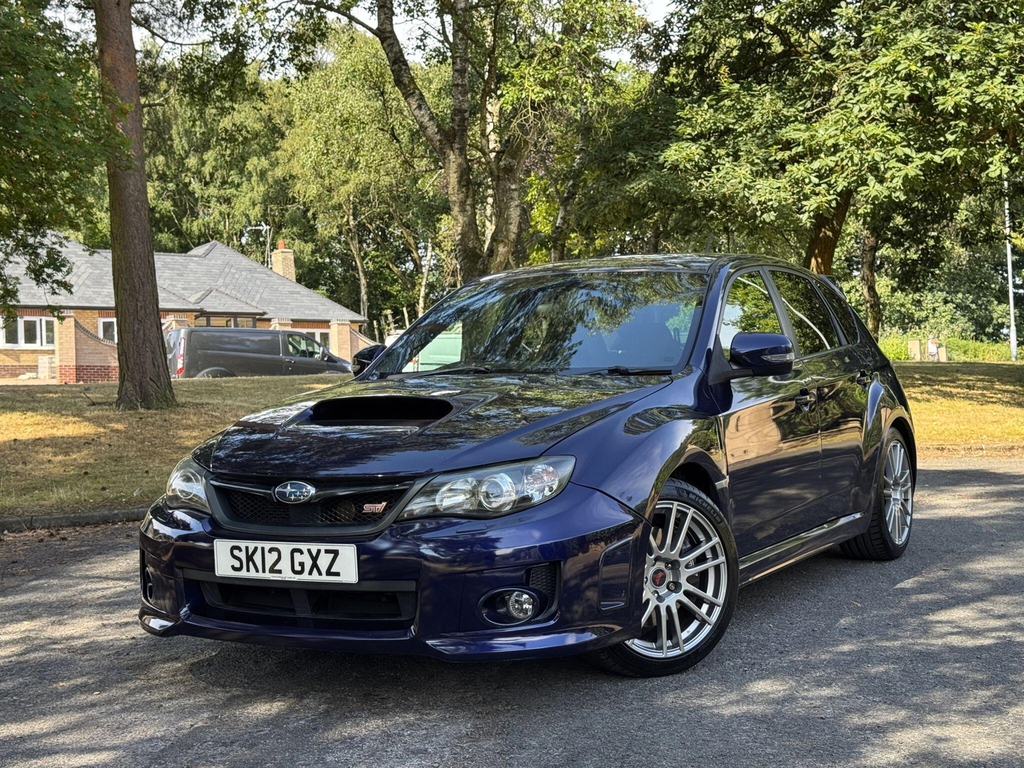 Subaru WRX STI Saloon 2.5 T Type Uk 201262 Silver #27