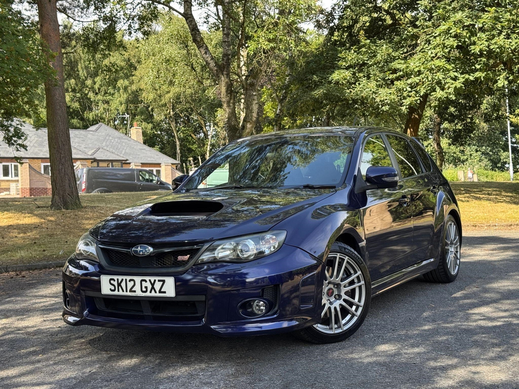 Subaru WRX STI Saloon 2.5 T Type Uk 201262 Silver #58