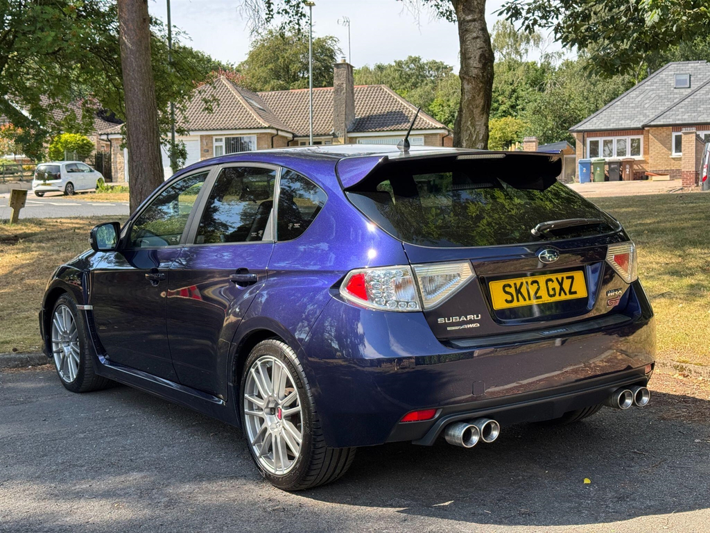 Subaru WRX STI Saloon 2.5 T Type Uk 201262 Silver #40