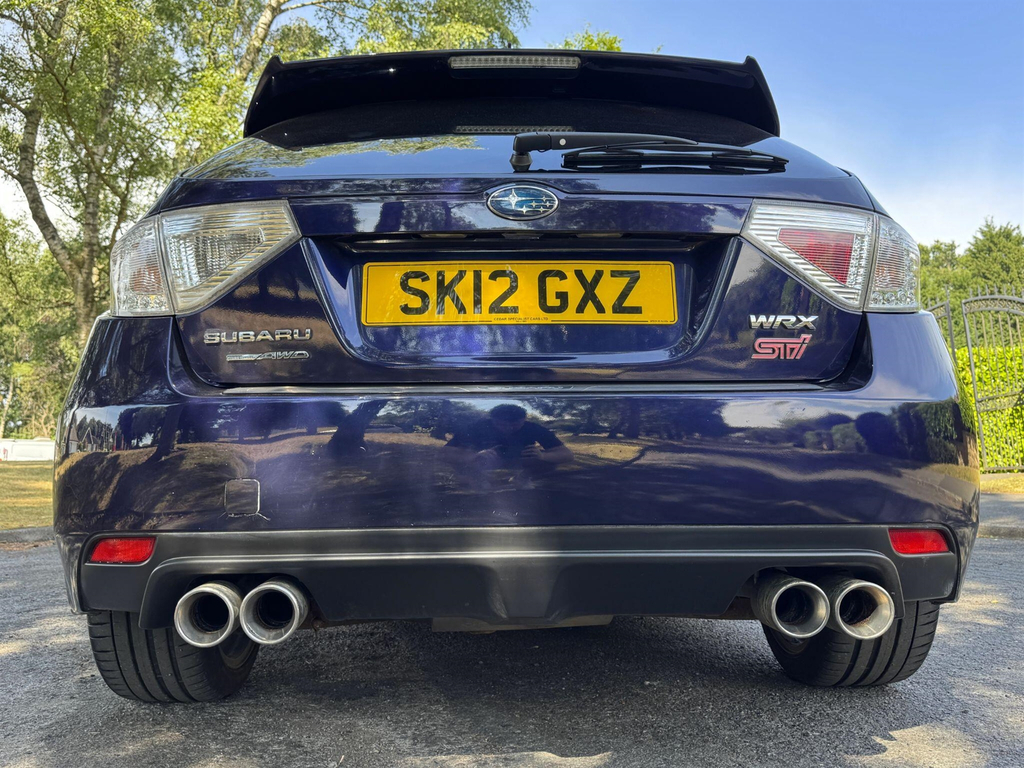 Subaru WRX STI Saloon 2.5 T Type Uk 201262 Silver #10
