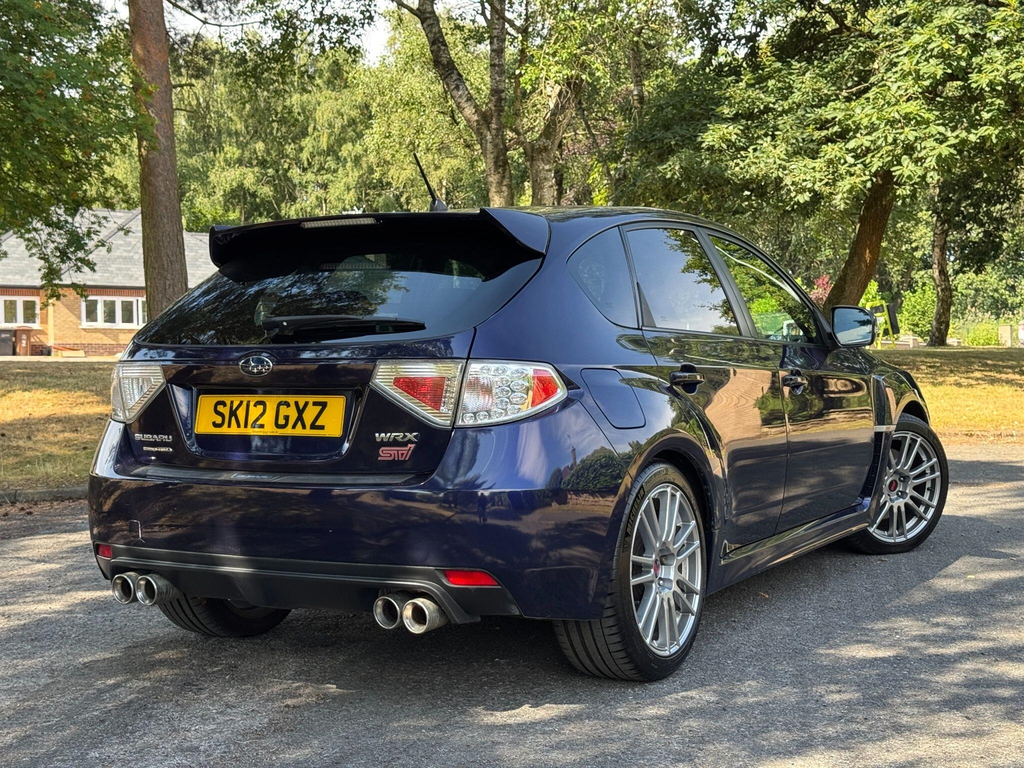 Subaru WRX STI Saloon 2.5 T Type Uk 201262 Silver #48