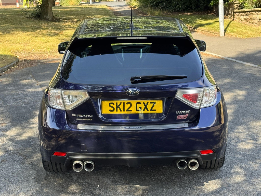 Subaru WRX STI Saloon 2.5 T Type Uk 201262 Silver #50