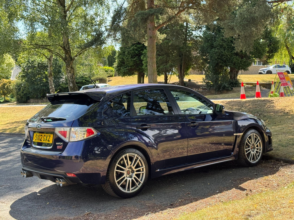 Subaru WRX STI Saloon 2.5 T Type Uk 201262 Silver #62