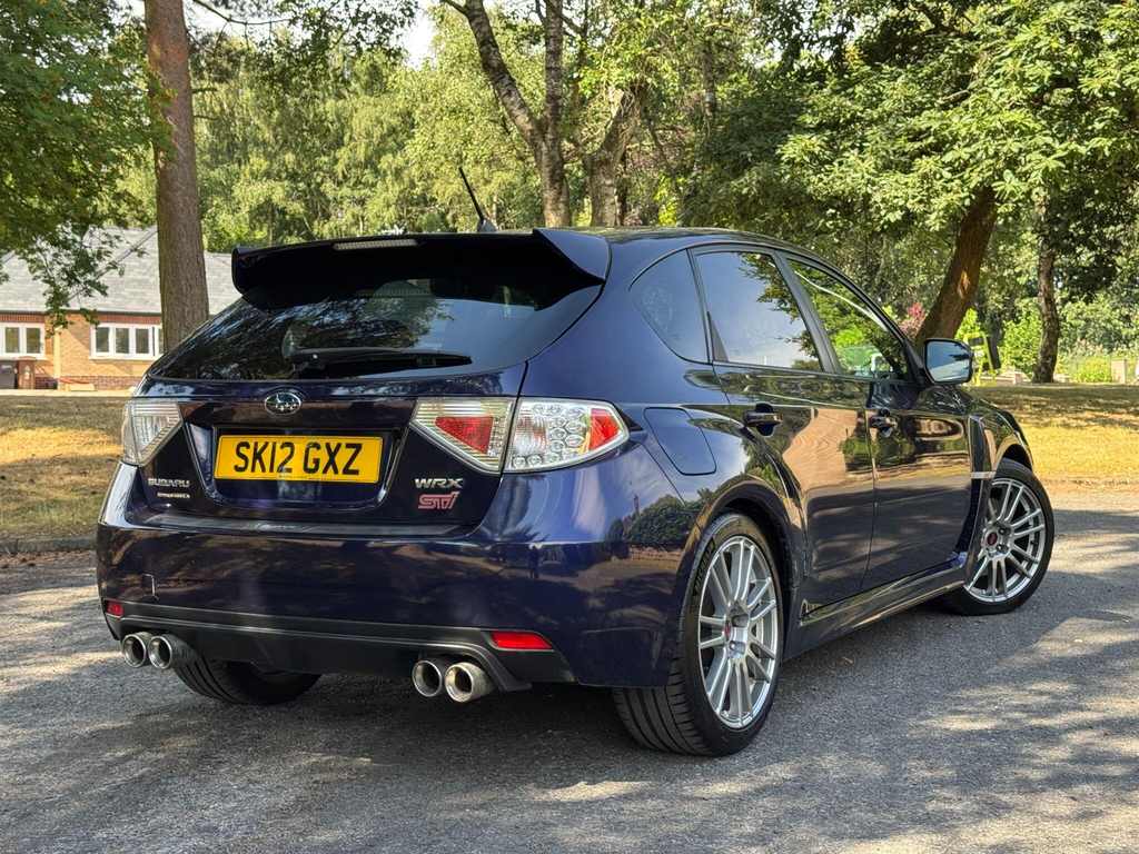 Subaru WRX STI Saloon 2.5 T Type Uk 201262 Silver #28