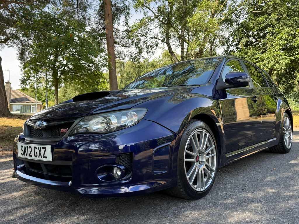 Subaru WRX STI Saloon 2.5 T Type Uk 201262 Silver #22