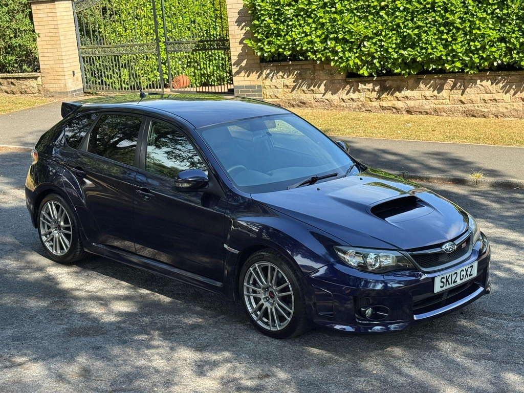 Subaru WRX STI Saloon 2.5 T Type Uk 201262 Silver #8