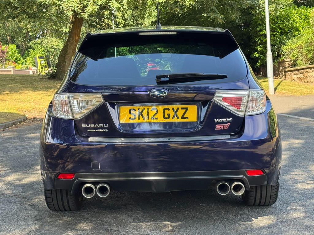 Subaru WRX STI Saloon 2.5 T Type Uk 201262 Silver #7