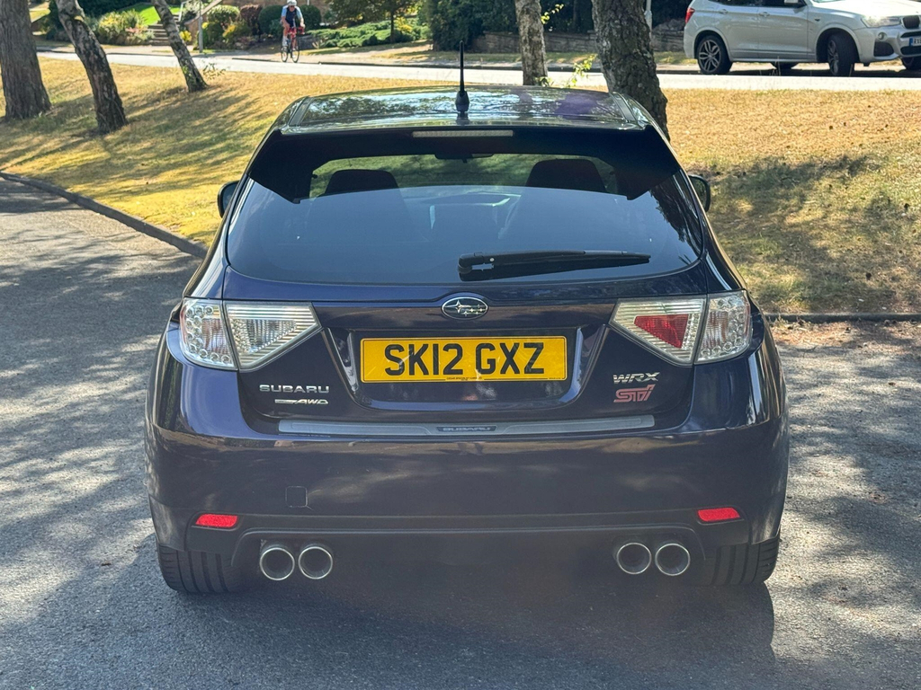 Subaru WRX STI Saloon 2.5 T Type Uk 201262 Silver #68