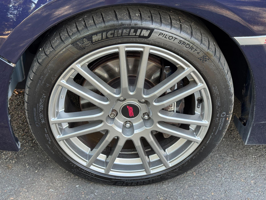 Subaru WRX STI Saloon 2.5 T Type Uk 201262 Silver #23
