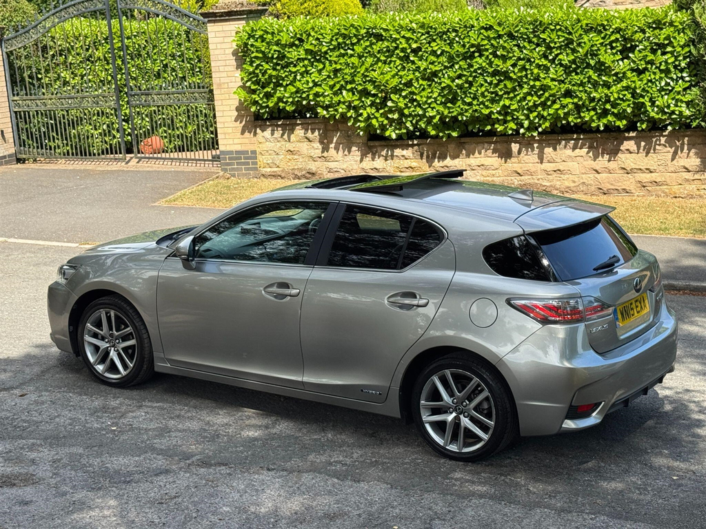 Lexus CT 1.8 200H F Sport Cvt Euro 6 S S White #12