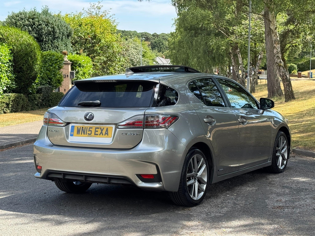 Lexus CT 1.8 200H F Sport Cvt Euro 6 S S White #11