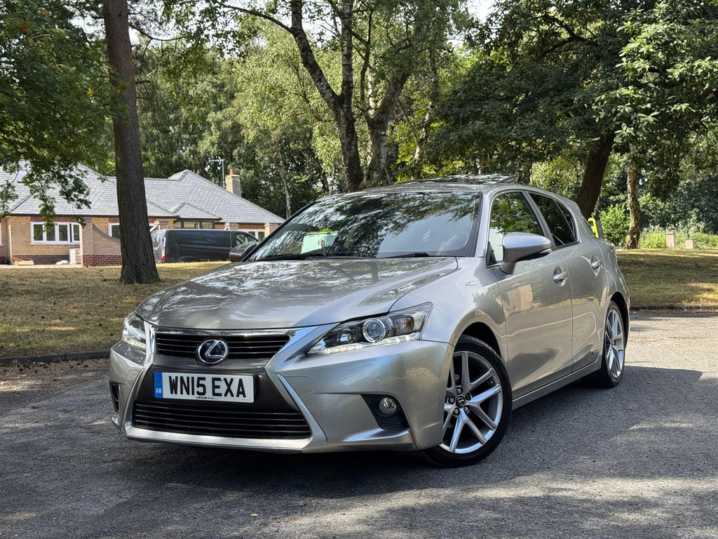 Lexus CT 1.8 200H F Sport Cvt Euro 6 S S White #57
